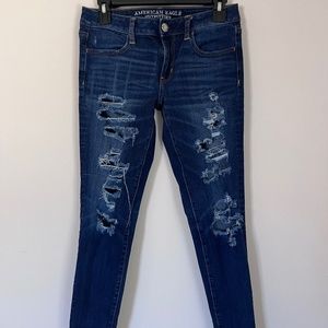 American Eagle Outfitters Distressed Jegging
